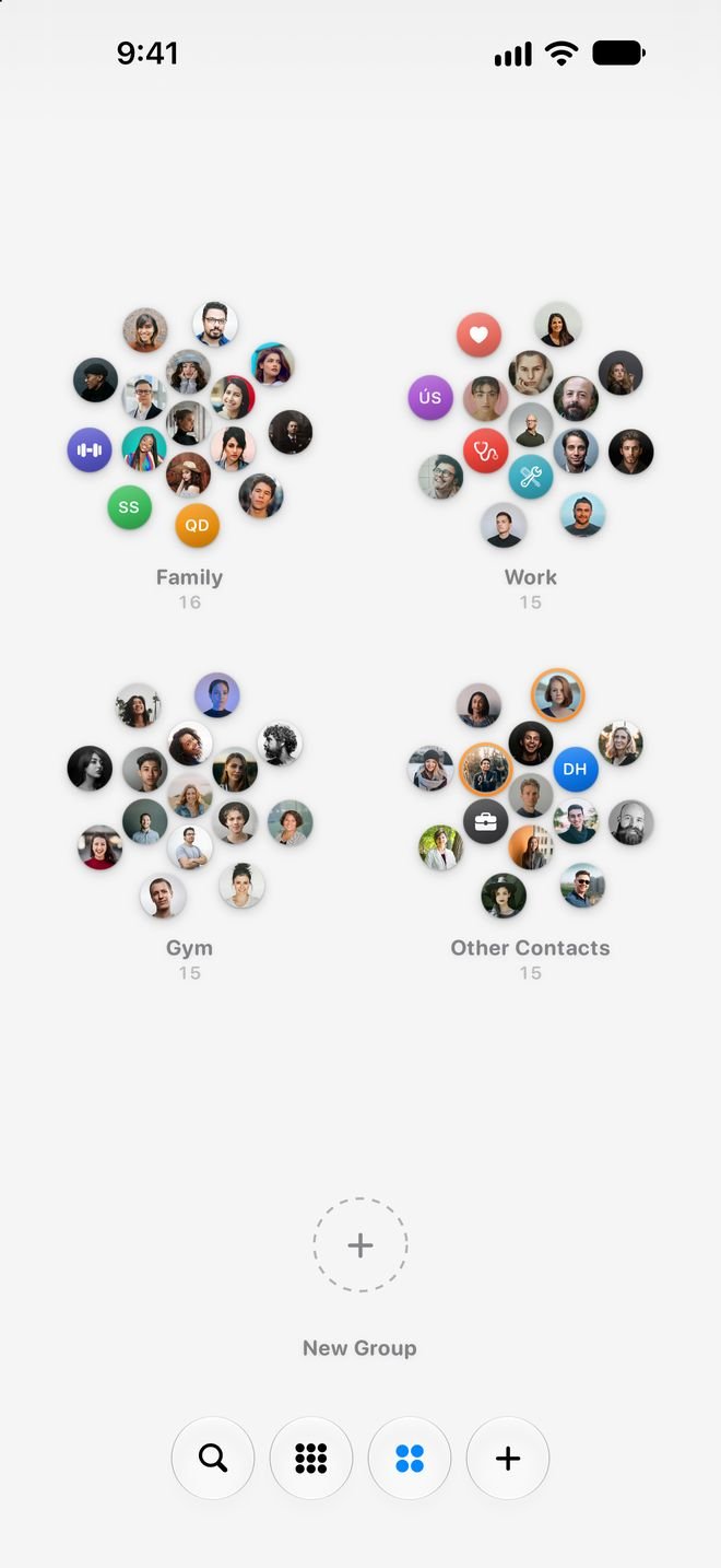 Circlay — Family, work, the gym. Everyone in their own honeycomb.