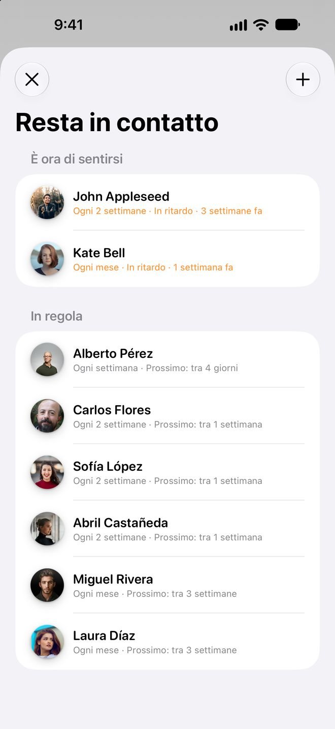 Circlay — Resta in contatto