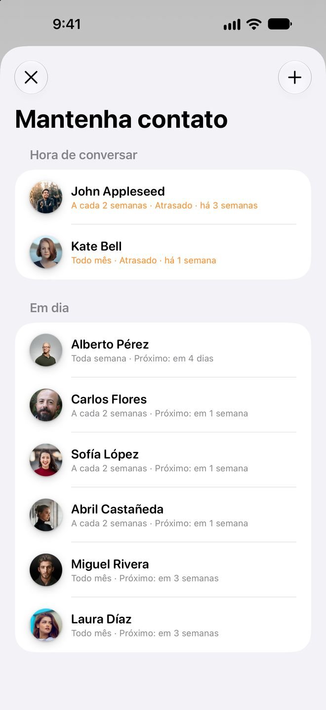 Circlay — Mantenha contato